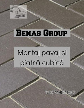 Montaj pavaj si piatră cubică
